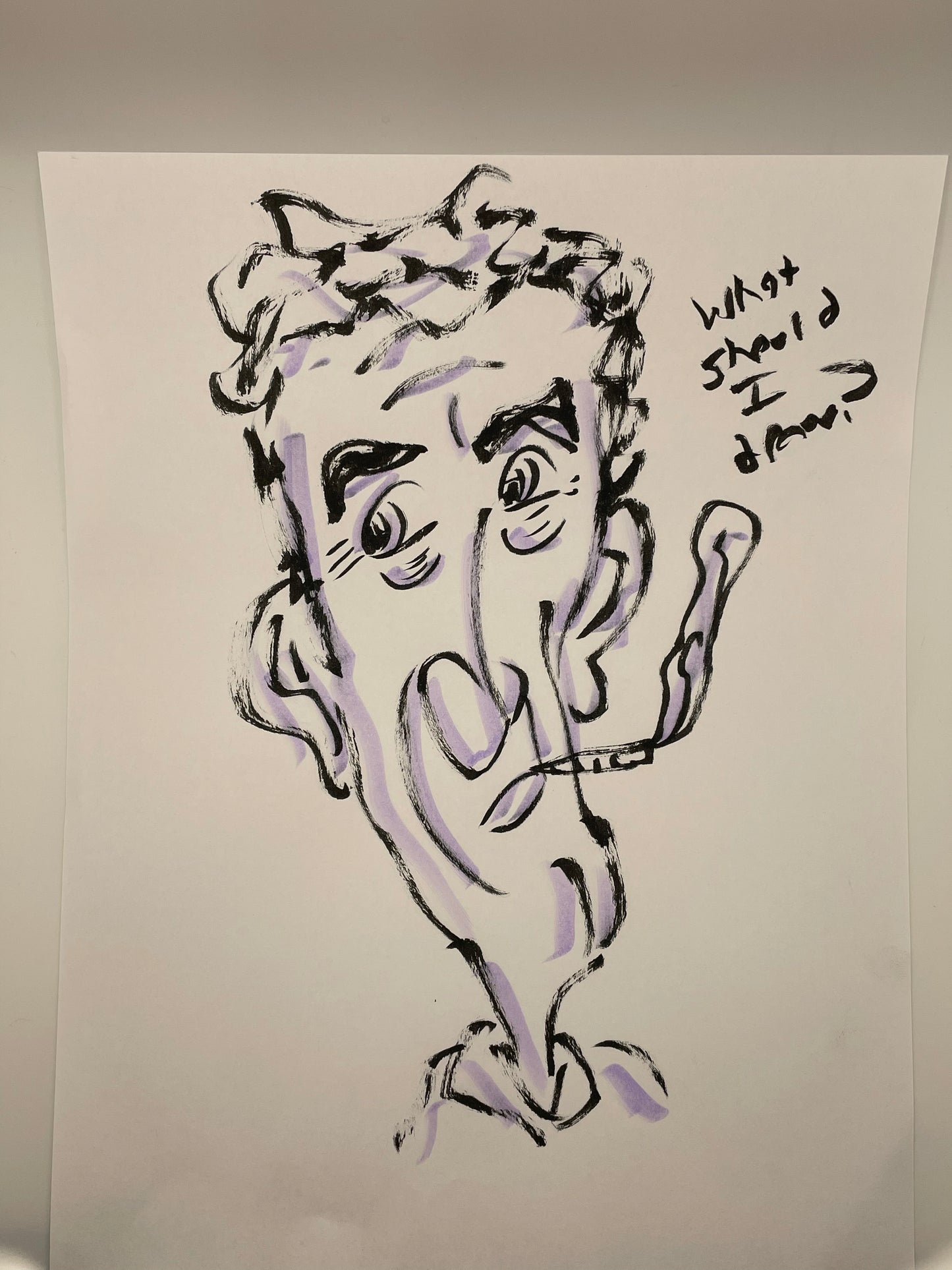 What Should I Draw Man Smoking
