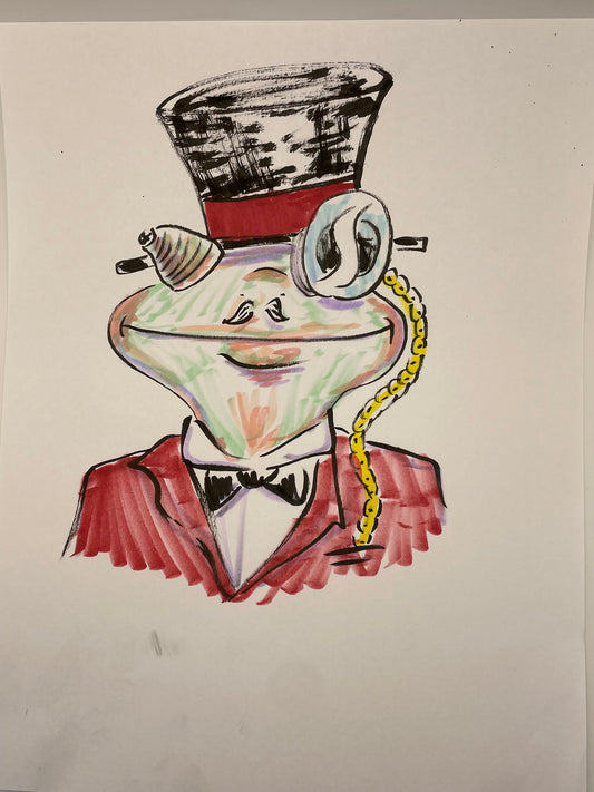 Frog with Monocle
