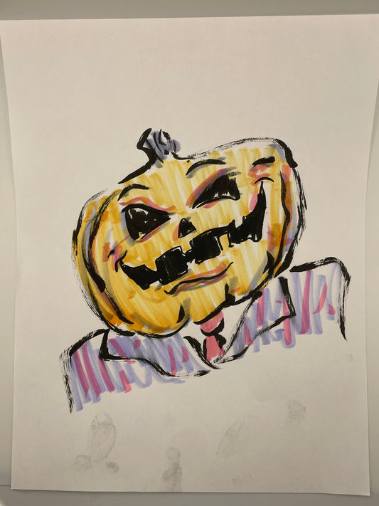 Jack O’ Lantern Head