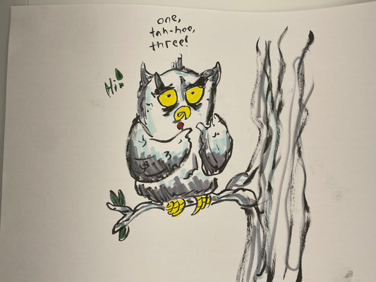 Tootsie Roll Owl