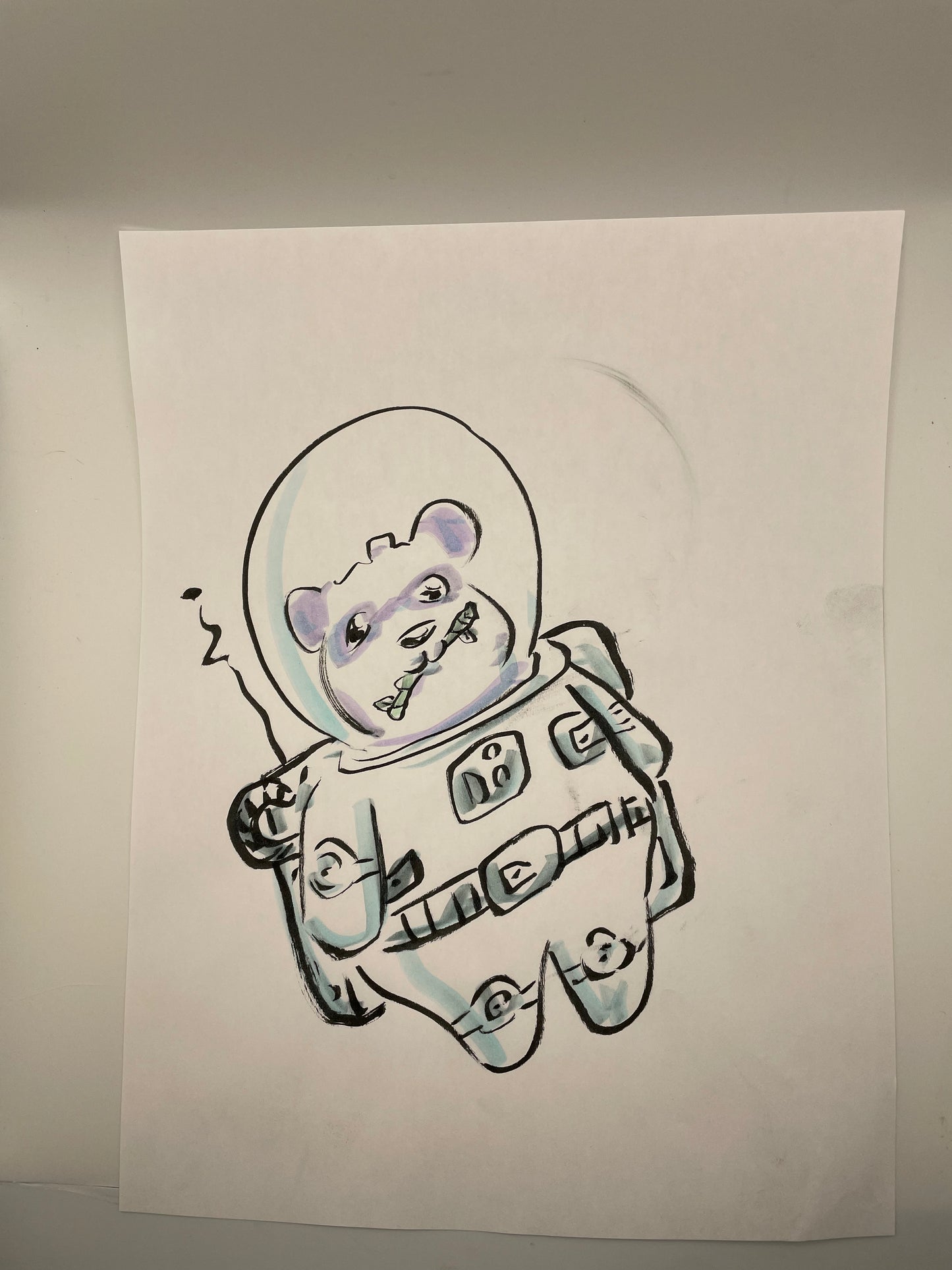 Panda Astronaut