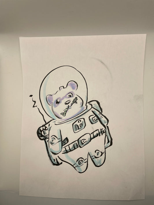 Panda Astronaut
