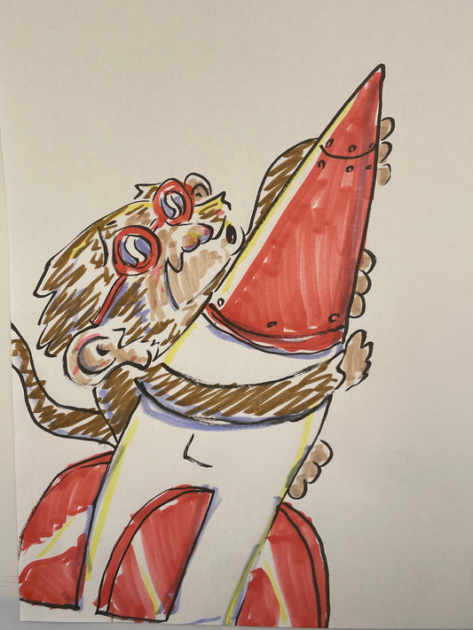 Monkey on a Rocket