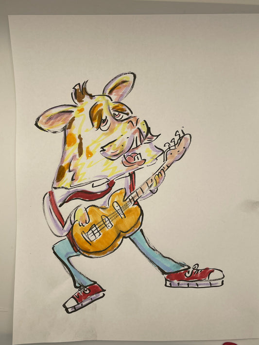 Hamster Playing Guitar