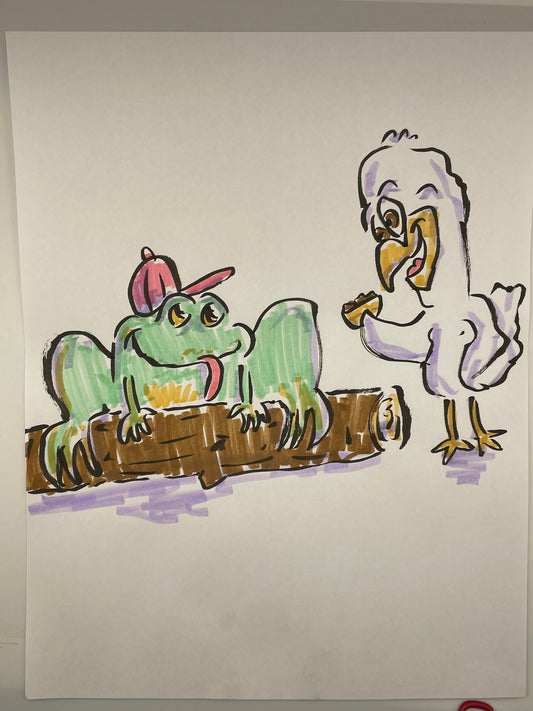 Frog & Bird
