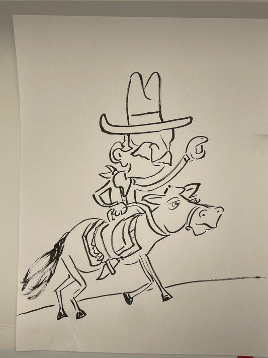 Cowboy & Horse