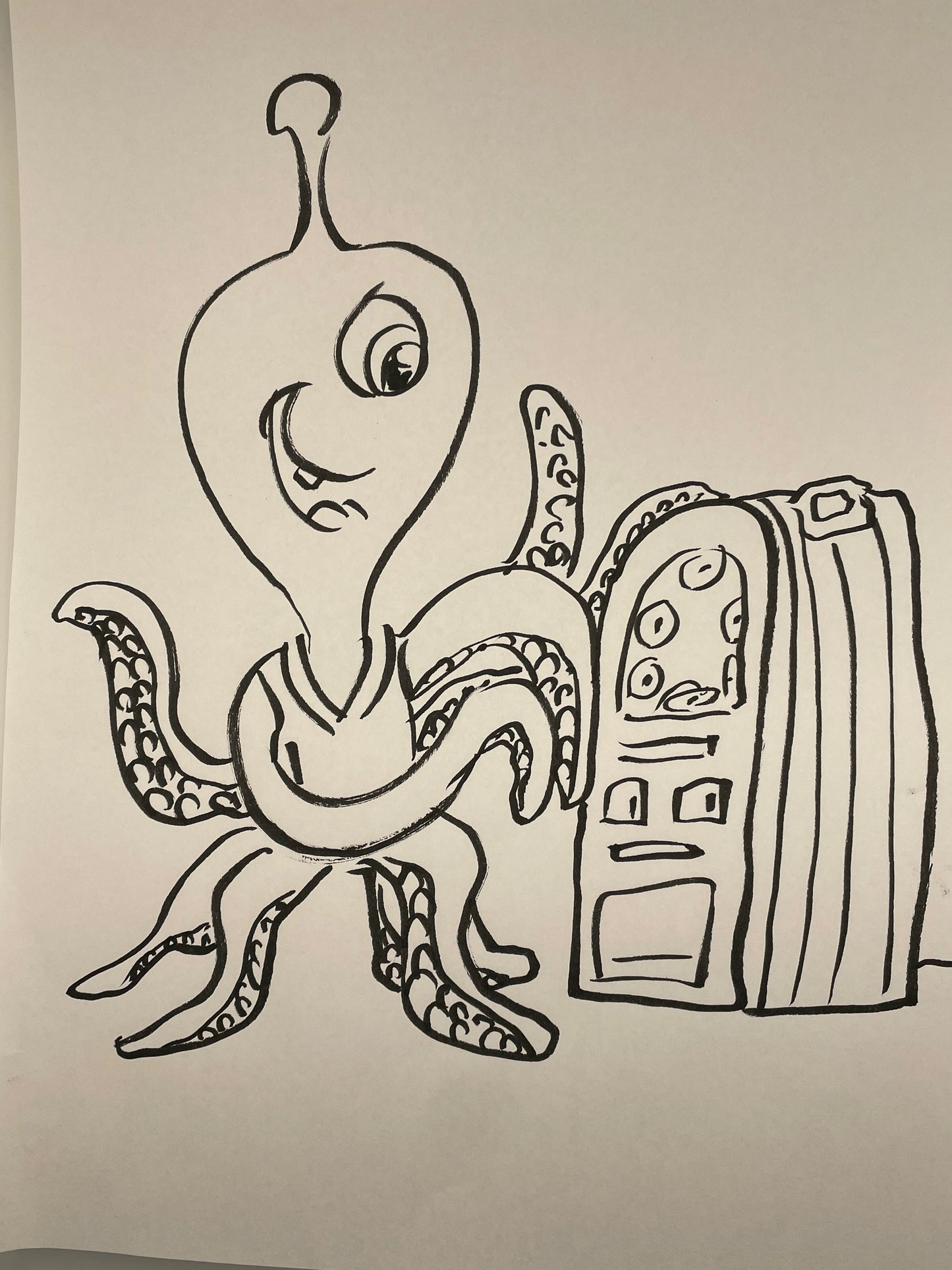 Octopus with Jukebox