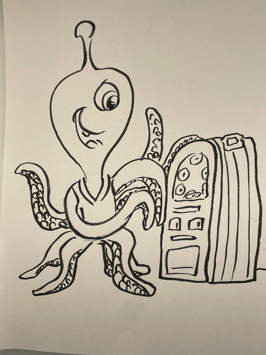 Octopus with Jukebox