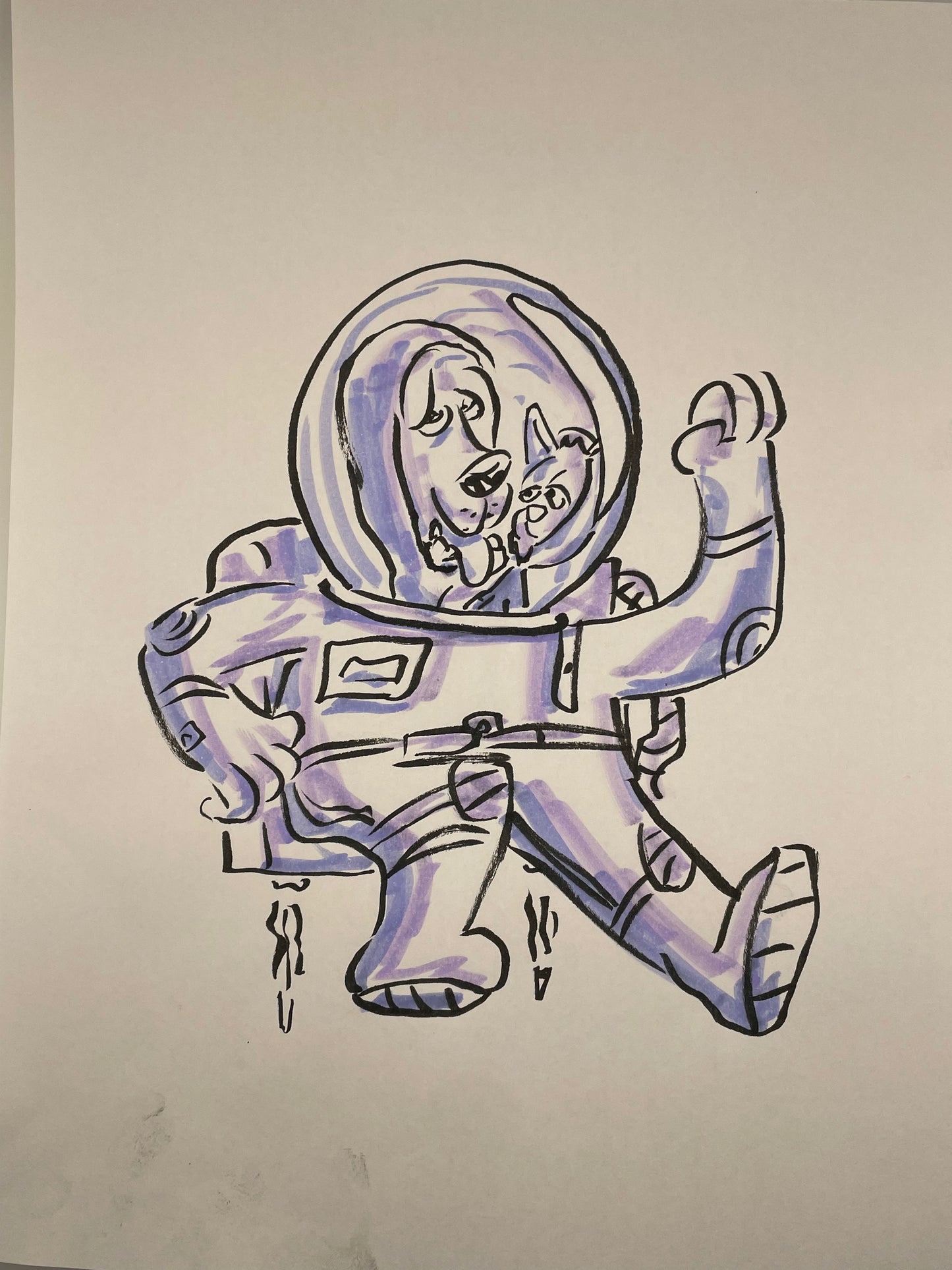 Cat & Dog Astronauts