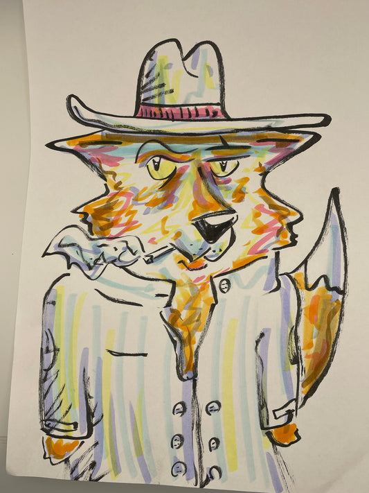 Smoking Fox