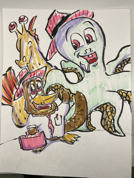 Octopus & Friends