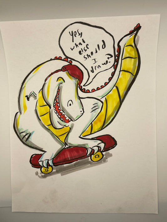 What Else Should I Draw? Dinosaur