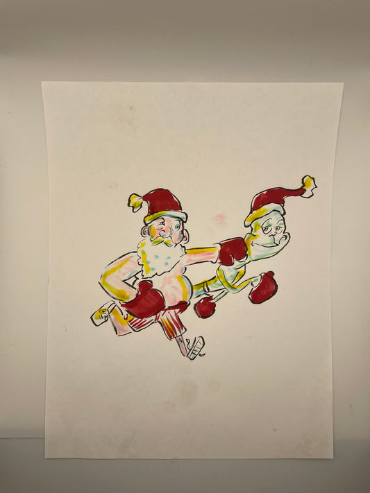 Santa Vs Grinch