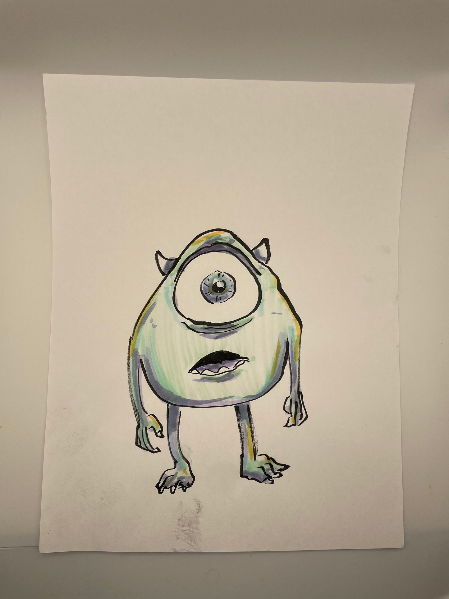 Monsters Inc. Mike Wazowski