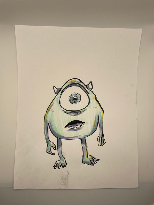 Monsters Inc. Mike Wazowski