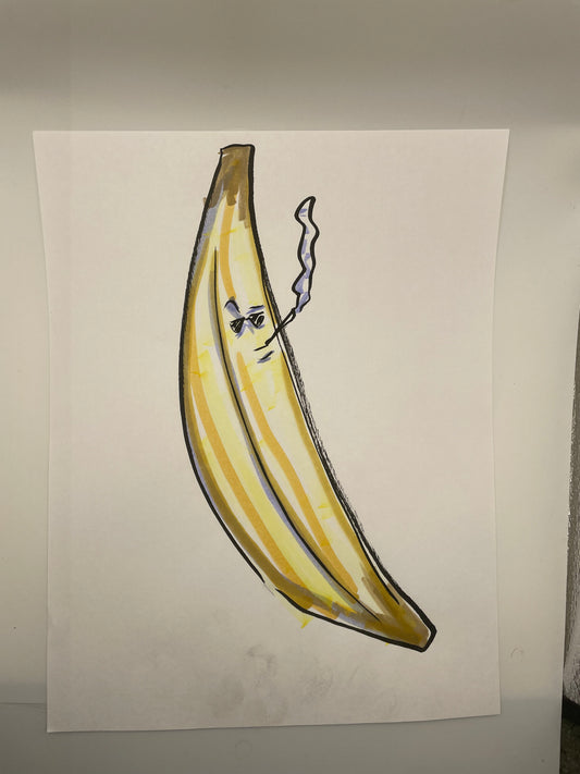 Smoking Banana
