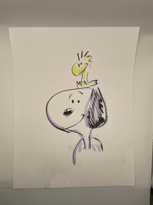 Snoopy & Wood